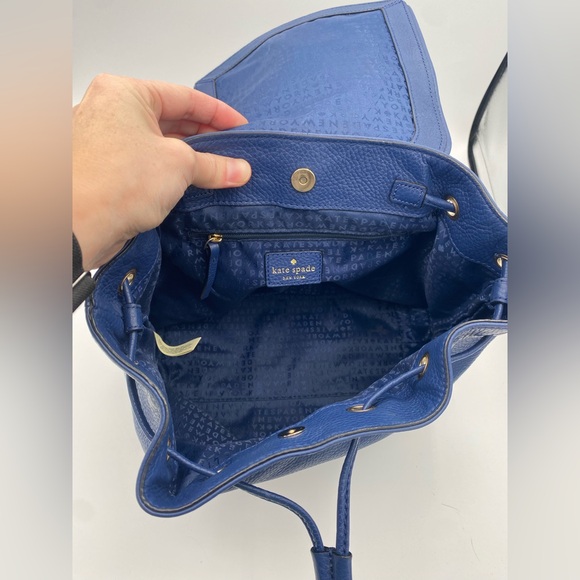 Kate Spade Mulberry Street Breezy Backpack - Bluebonnet - Picture 7 of 8